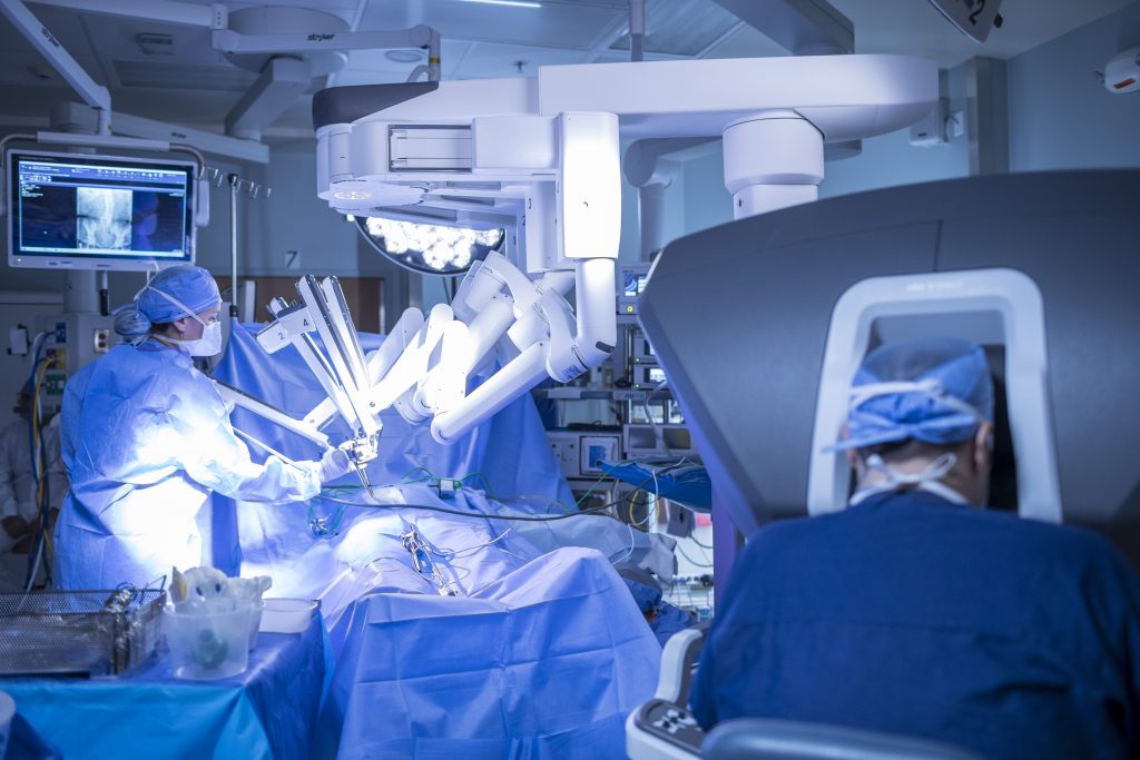 robotic bowel or colorectal surgery