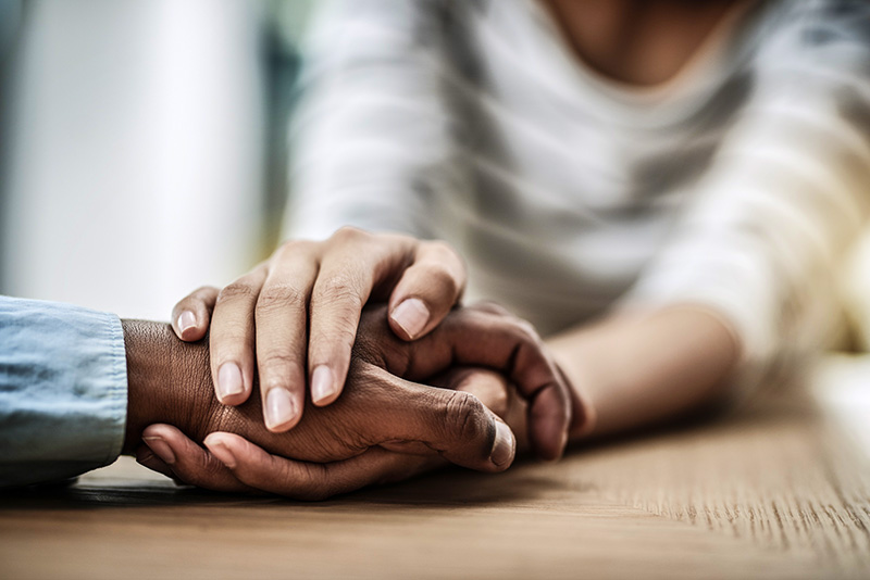 Holding Hands Stock Image