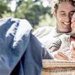 Couple in a hammock together
