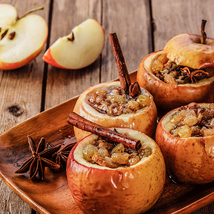 Heart Healthy Baked Apples
